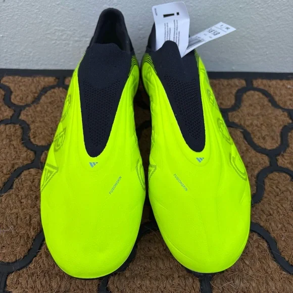 Adidas Copa Pure III Elite Laceless FG Men´s Soccer Cleats Size 8.5 Lucid Lemon Men